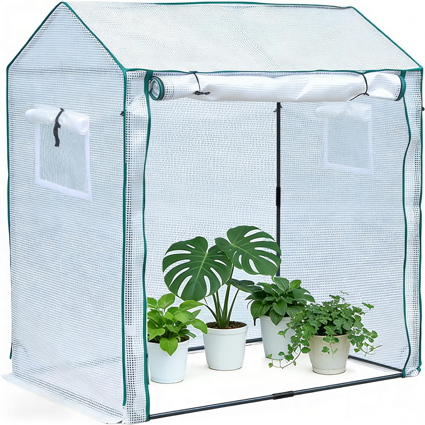 Amazon.co.jp: XJIM ビニールハウス 温室 ビニール温室 家庭用 植物